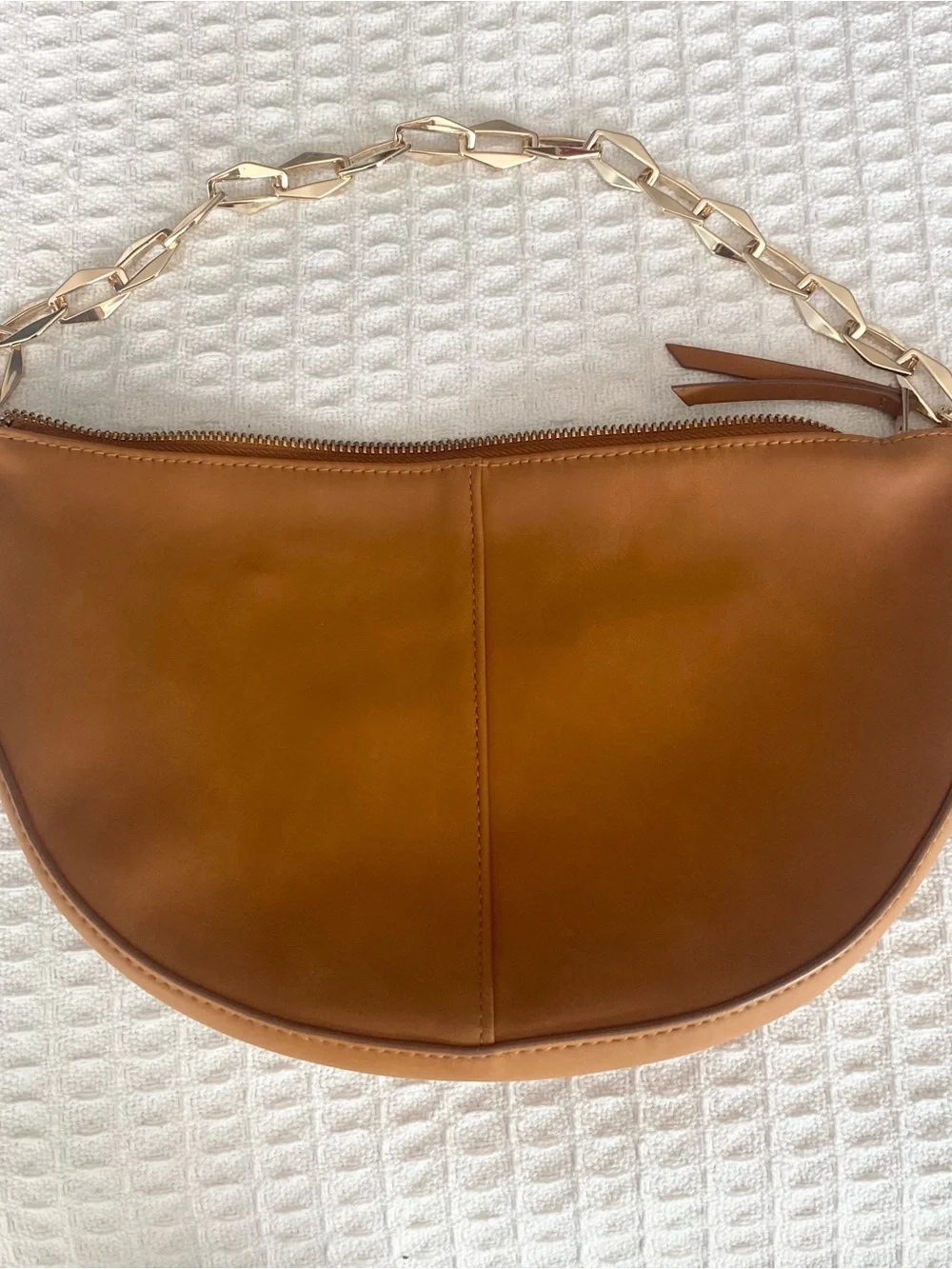 Universal Thread chestnut Shoulder Bag with Gold Chain